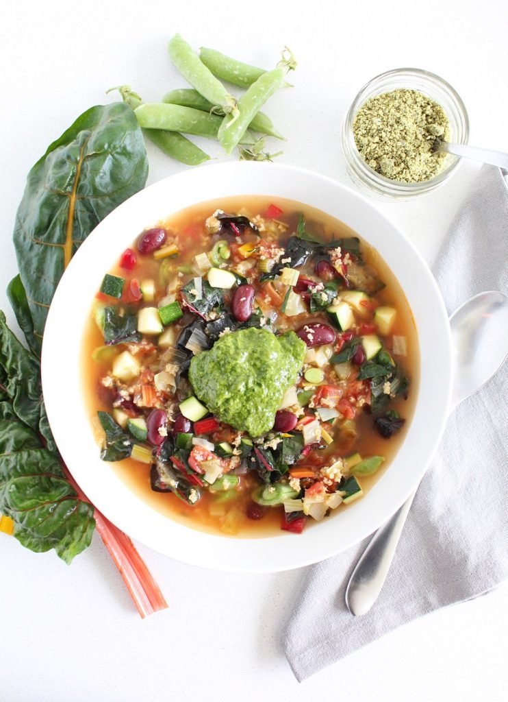 Summer Minestrone Soup