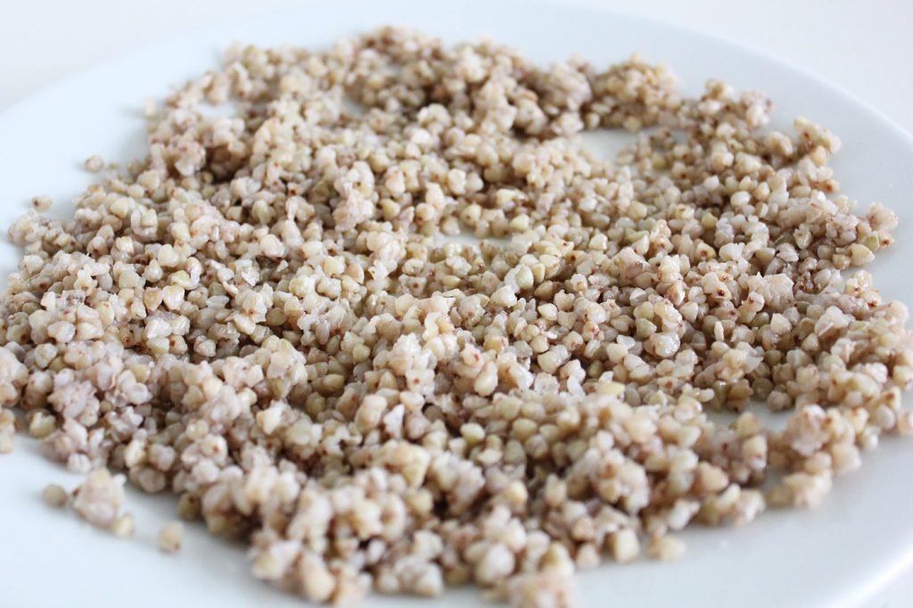 Buckwheat Fatoush with Hummus