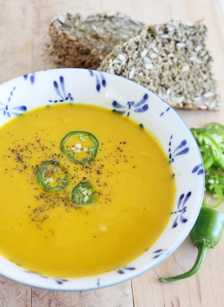 Carrot and Jalapeño Soup