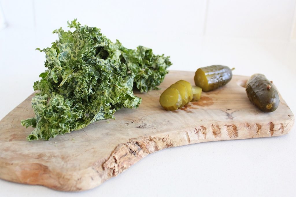 Dill Pickle Kale Chips