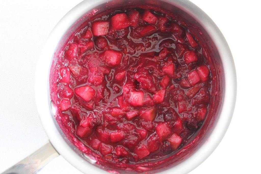 Sugar-free Cranberry Pear Compote